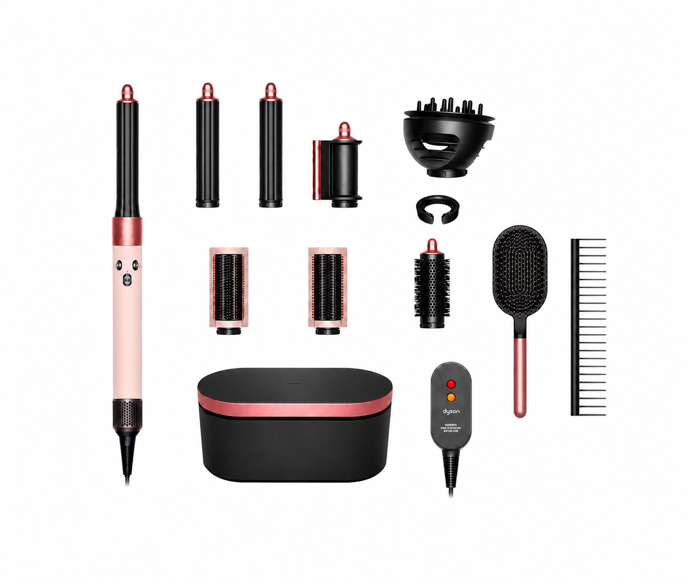 Dyson Airwrap™ Complete Long Multistyler Wave+Curl & Styling Kam en Borstel Pink/Rose Gold (Giftset)