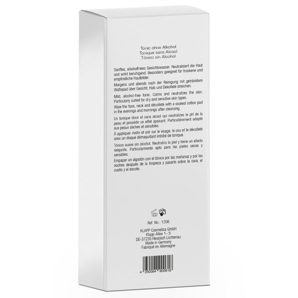 KLAPP CLEAN & ACTIVE Tonic without Alcohol