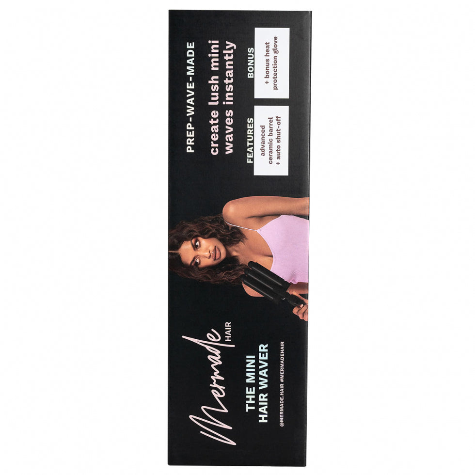 Mermade Pro Mini Hair Waver Zwart 25mm Lcoken Wand