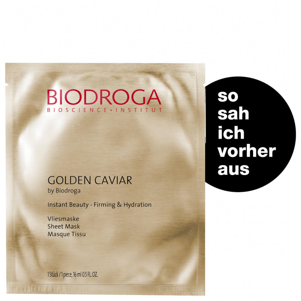 BIODROGA Bioscience Institute GOLDEN CAVIAR Fleece masker