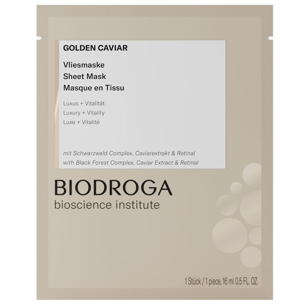 BIODROGA Bioscience Institute GOLDEN CAVIAR Fleece masker