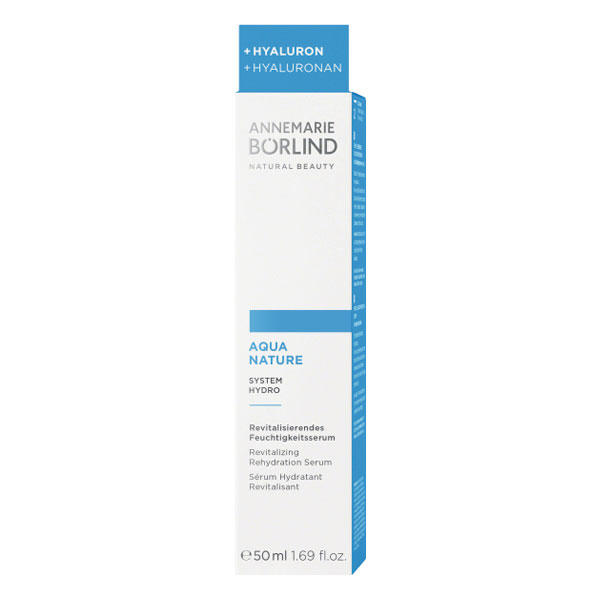 ANNEMARIE BÖRLIND AQUANATURE SYSTEM HYDRO Revitaliserend hydraterend serum