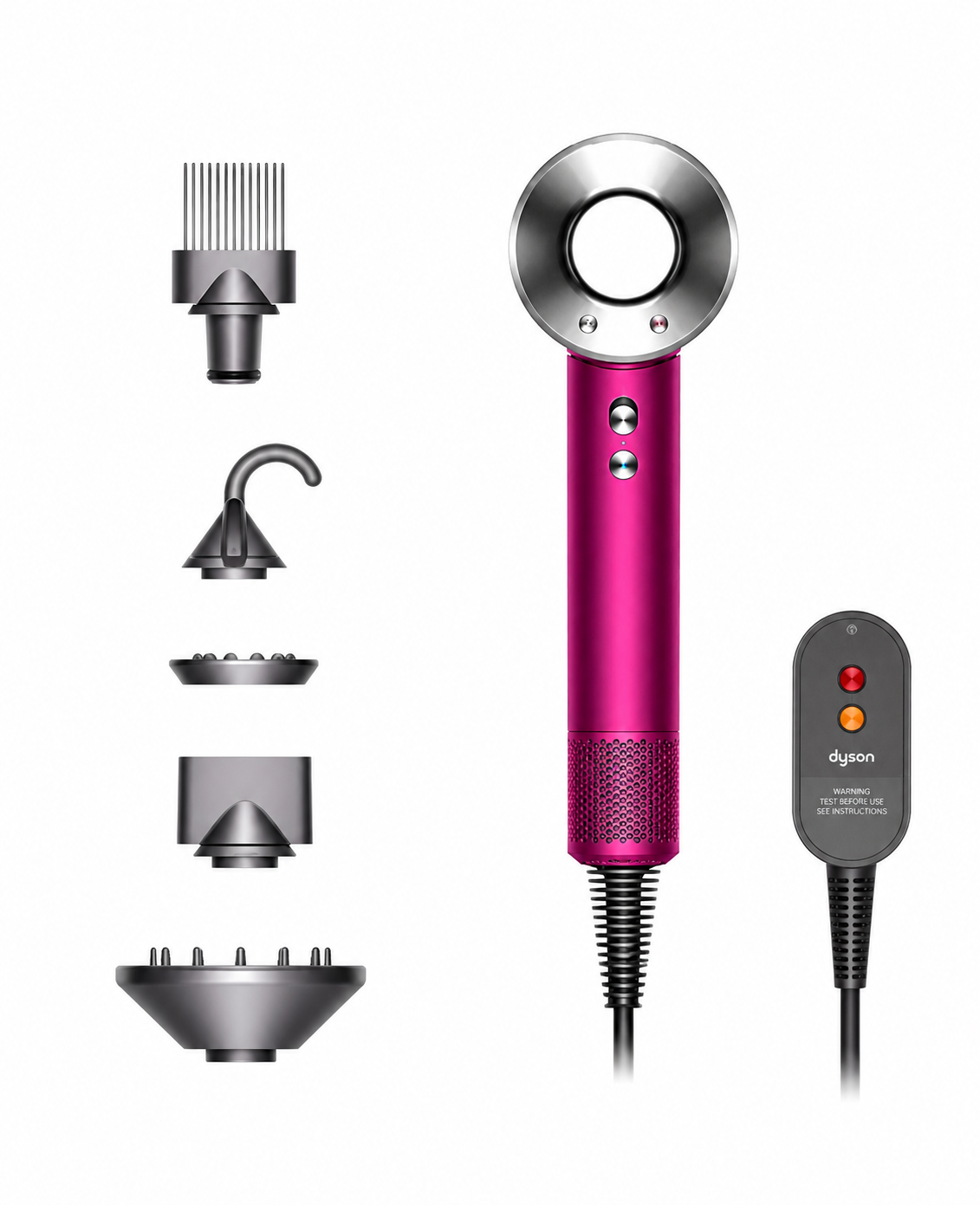 Dyson Supersonic™ Fuchsia/Nikkel Föhn