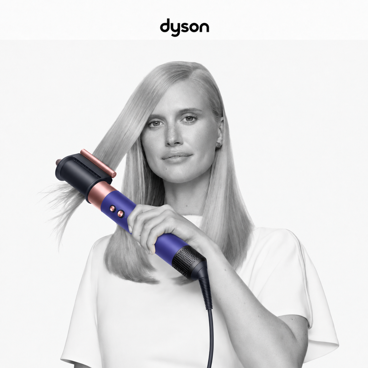 Dyson Airwrap™ Complete Long Multistyler + Styling Kam en Borstel - Vinca Blue/Rose Gold (Inclusief Reisetui & Wave+Curl opzetstuk)