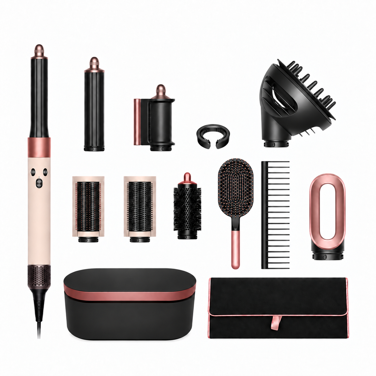 Dyson Airwrap™ Multistyler en Haardroger - Ceramic Pink/Rose Gold (Gift-Editie) (Inclusief extra's)