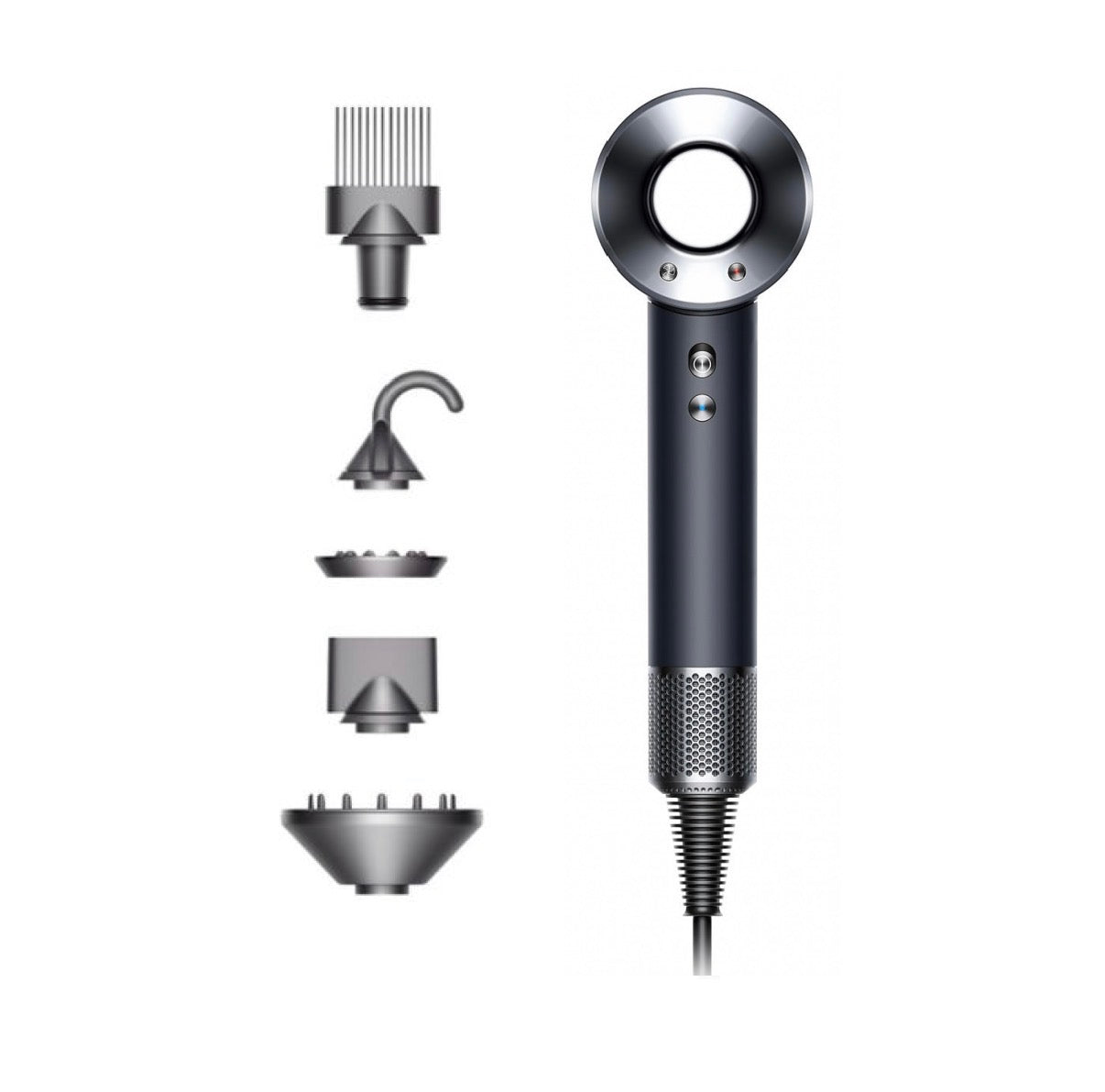 Dyson Supersonic™ Zwart/ Nikkel Föhn