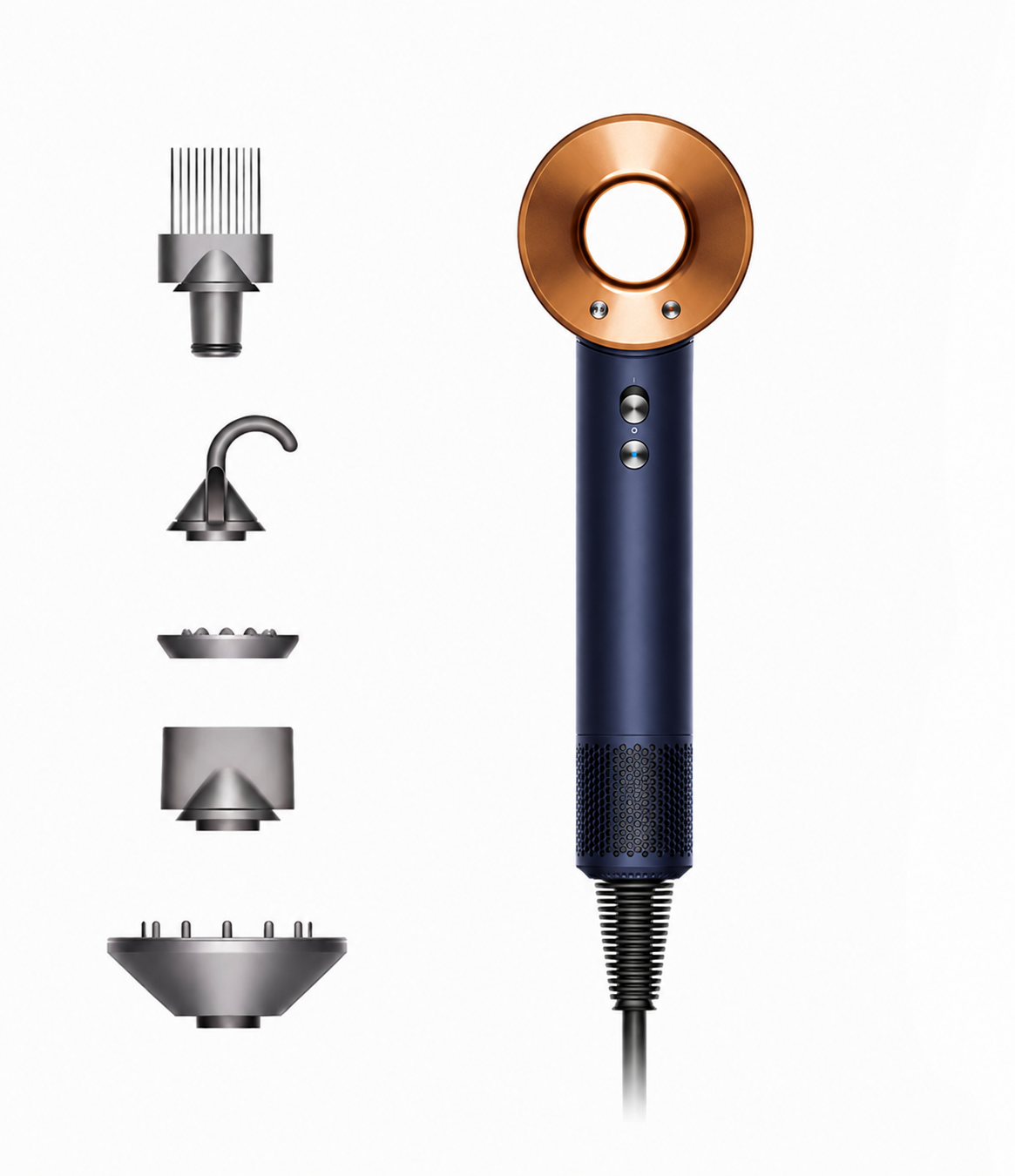 Dyson Supersonic Föhn - Pruisisch Blauw/Koper