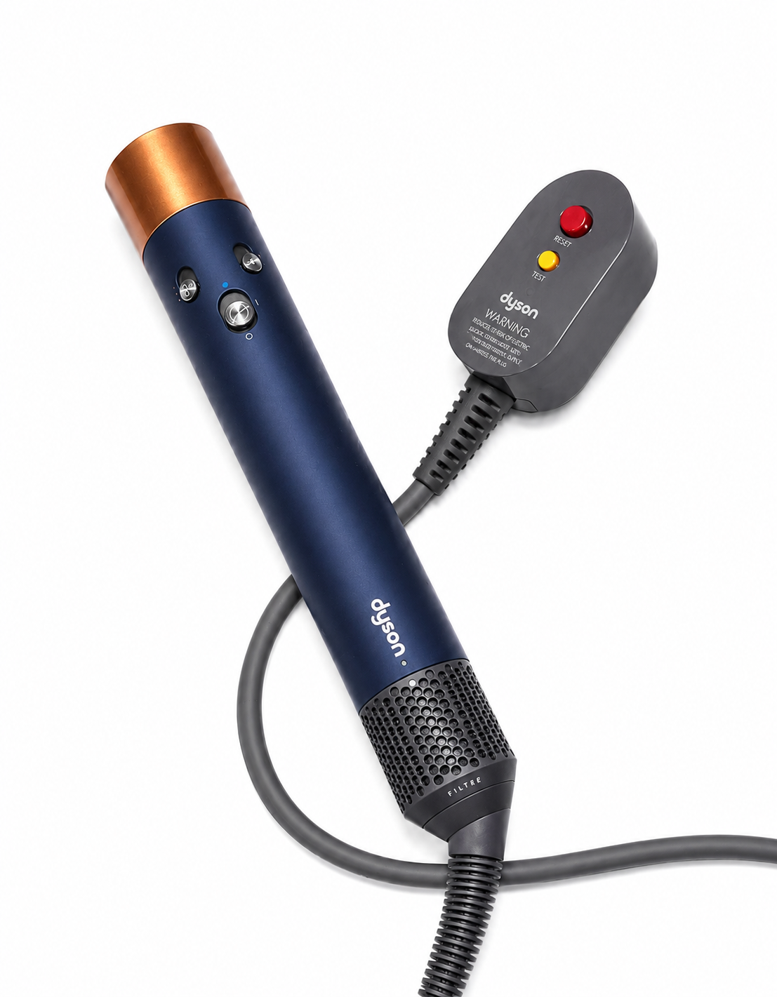 Dyson Airwrap™ Complete Long Multistyler & Haardroger – Pruisisch Blauw/Koper (Refurbished)