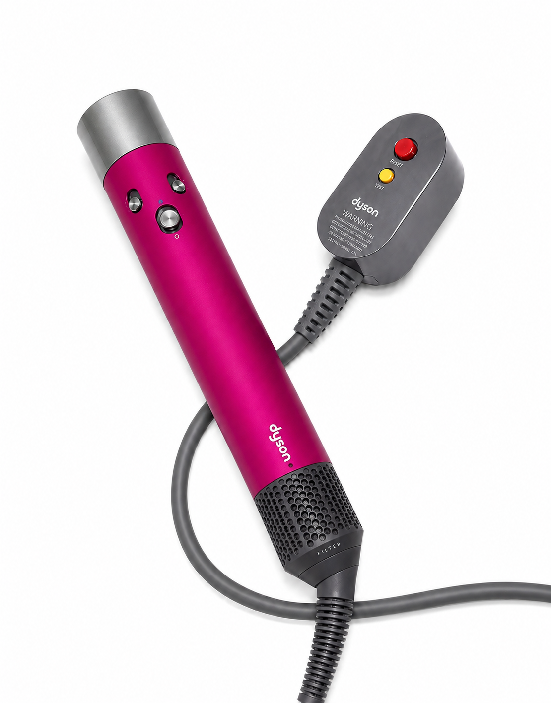 Dyson Airwrap™ Complete Long Multistyler & Haardroger – Fuchsia/Nikkel (Refurbished)