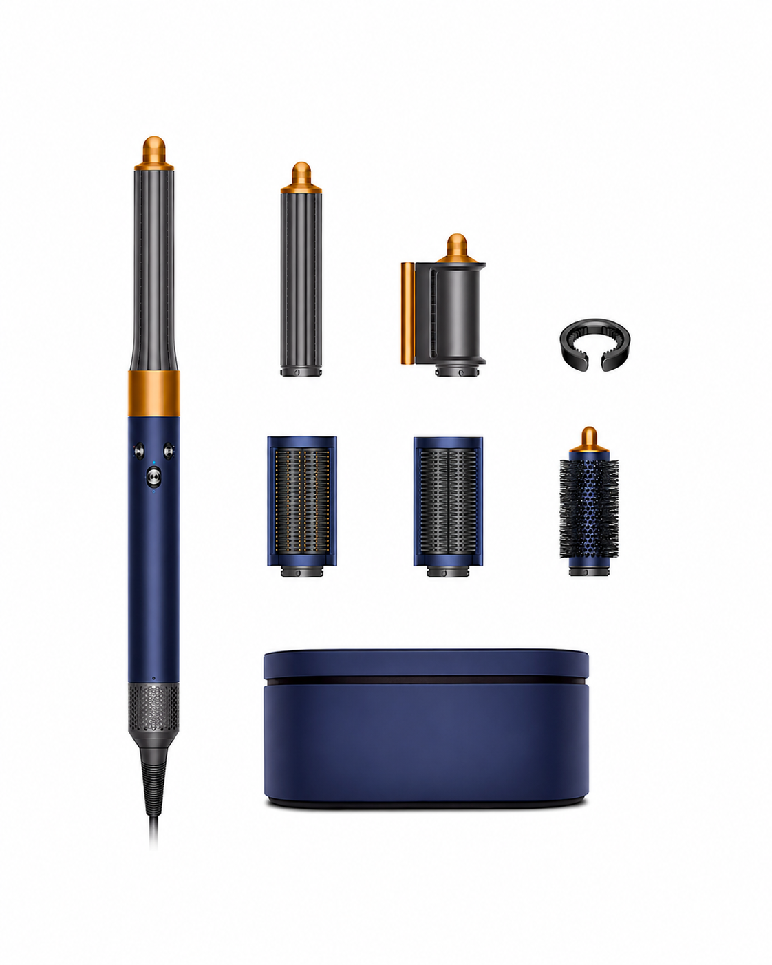 Dyson Airwrap™ Complete Long Multistyler & Haardroger – Pruisisch Blauw/Koper (Refurbished)