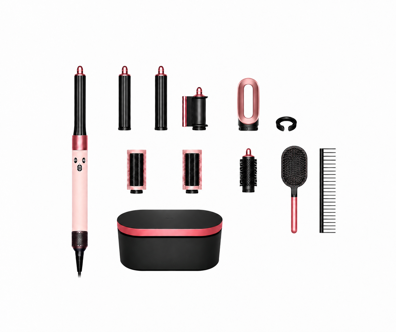 Dyson Airwrap™ Complete Long Multistyler & Styling Kam en Borstel Ceramic Pink/Rose Gold (Gift-Editie)