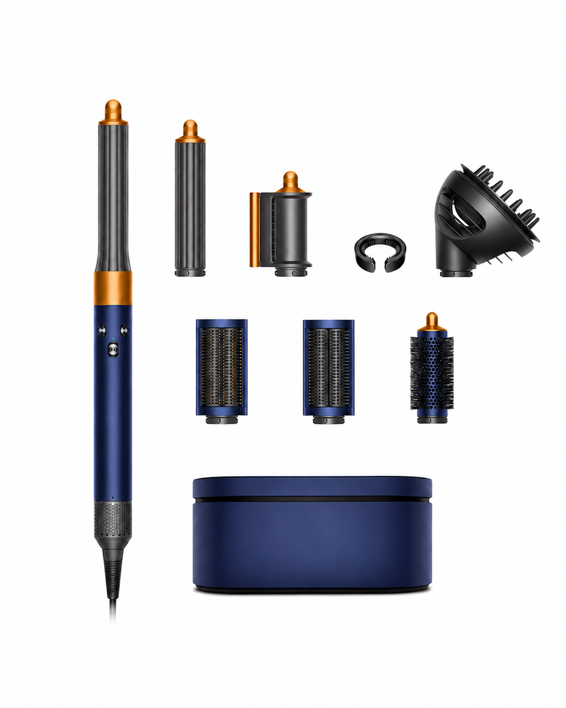 Dyson Airwrap™ Complete Long Multistyler Wave+Curl - Pruisisch blauw/Koper