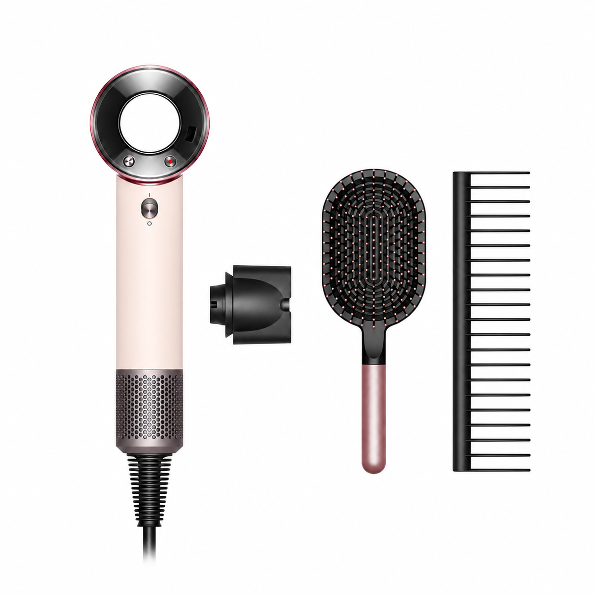 Dyson Supersonic™ Travel Editie Haardroger + Kam en borstel - Ceramic Pink/ Rose Gold