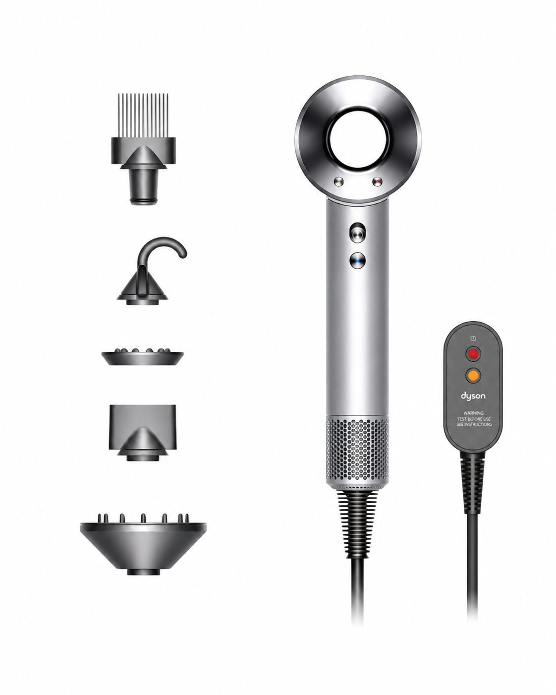 Dyson Supersonic™ Wit/Zilver Föhn